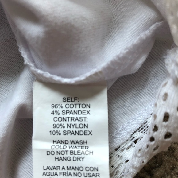 Ambiance white off the shoulder crop top - Picture 5 of 10